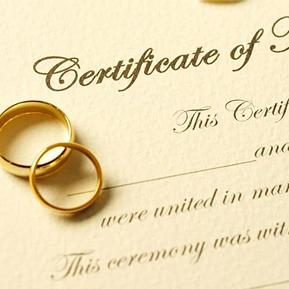 Marriage Certificate